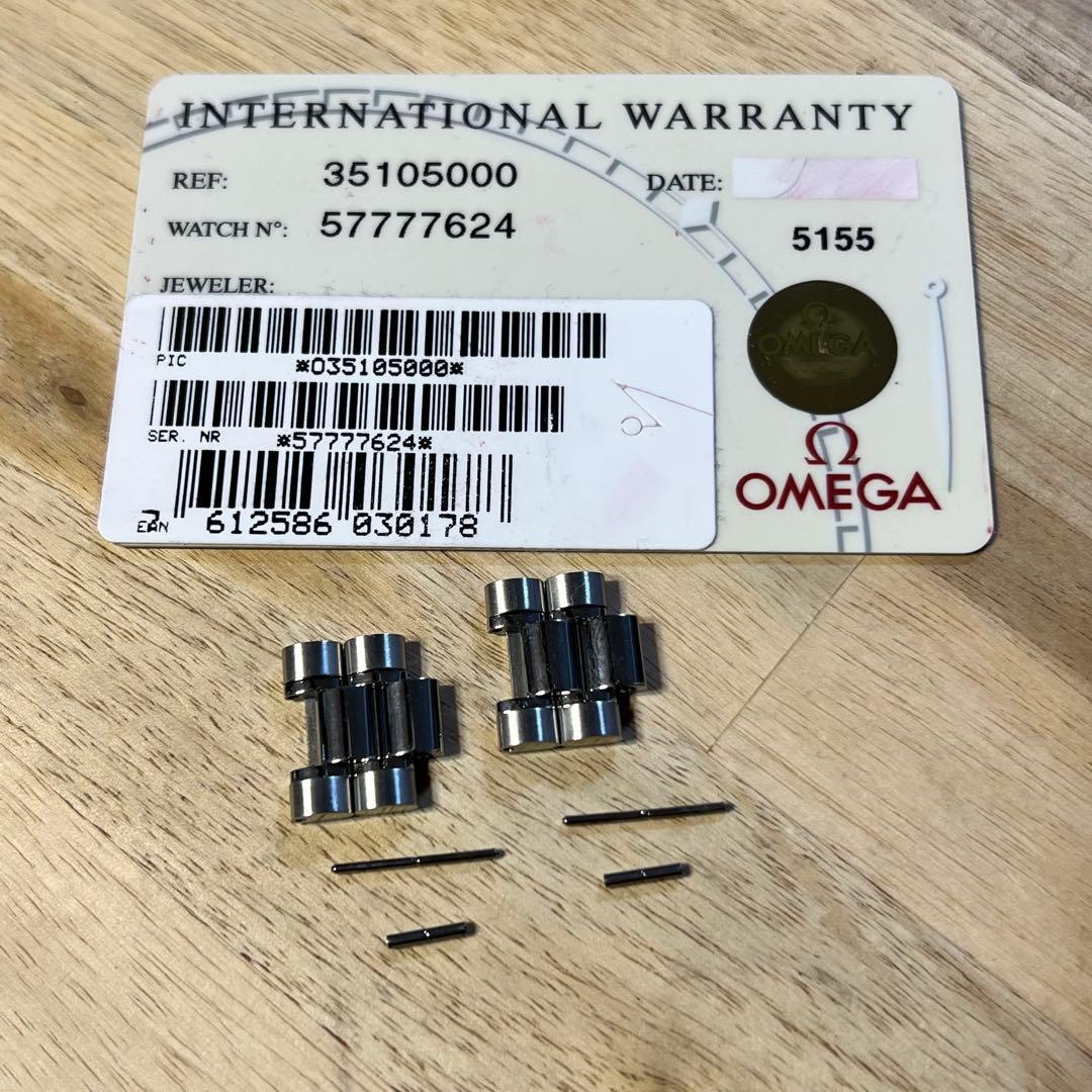 オメガ スピードマスター 35105000 腕時計 コマ 約16mm 駒 ブレス オメガ スピードマスター 35105000 腕時計 コマ 約16mm 駒 ブレス