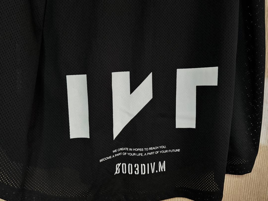 アイケーイー IKE ikeproject メッシュ Tシャツ サイズタグ無し❷