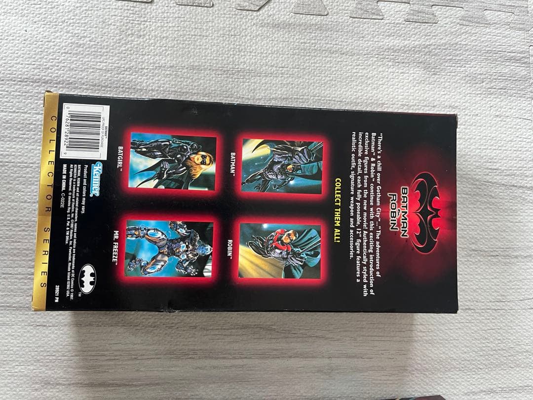 バットマン＆ロビンMr. Freeze 3点セット 25年以上前の商品です！