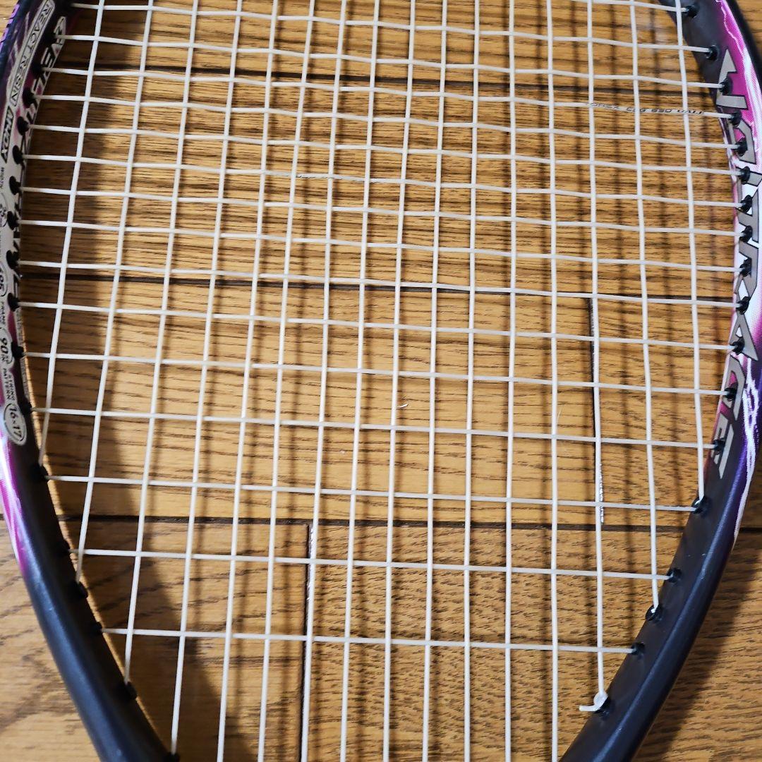 YONEX VCORE 軟式テニスラケット 黒/紫 - メルカリ