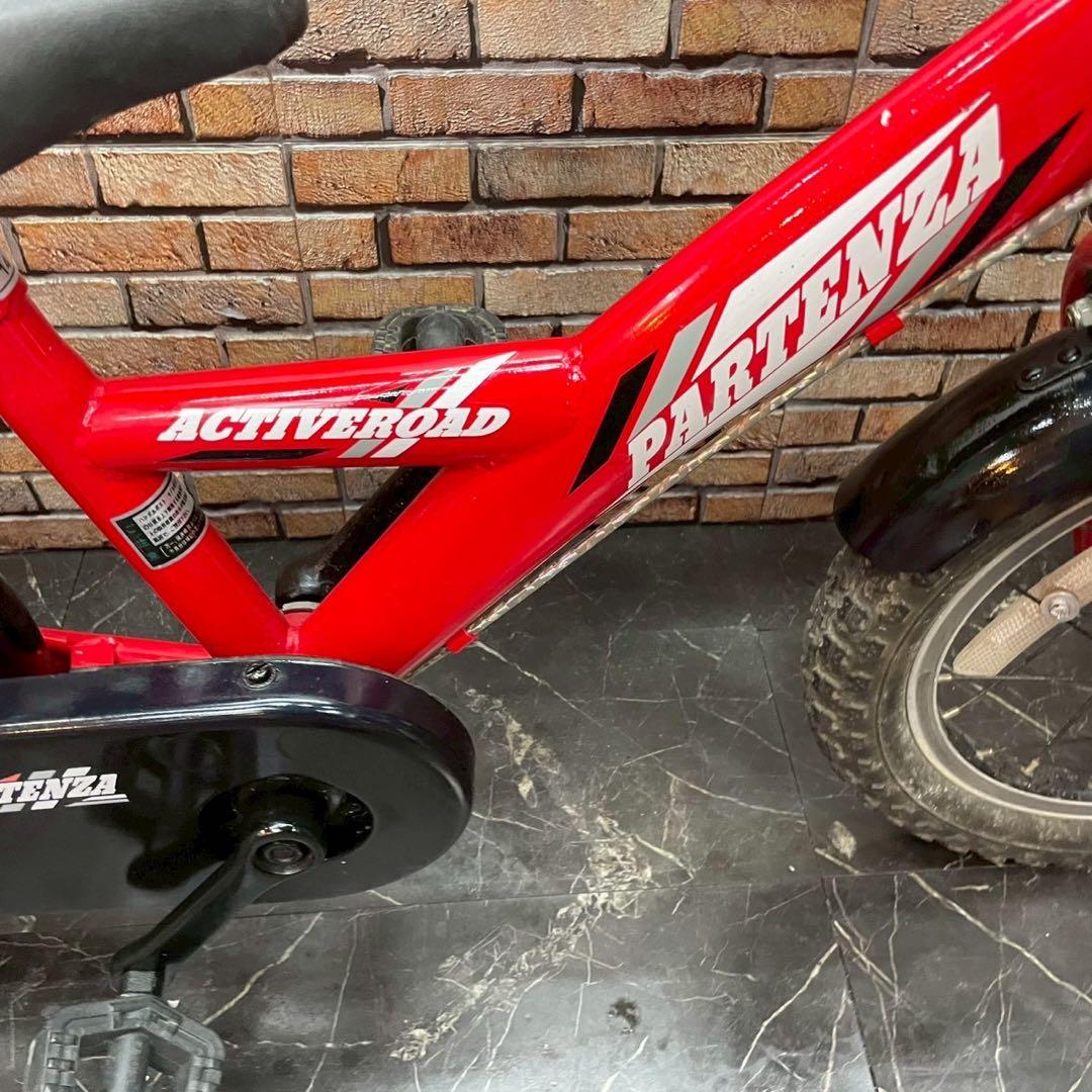 70】子供用自転車 子供車 PARTENZA レッド 14インチ シングル - メルカリ