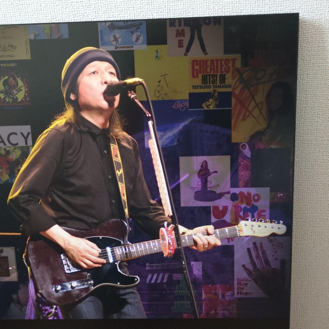 山下達郎 シアター・ライブ ポスター　木製パネルポスター