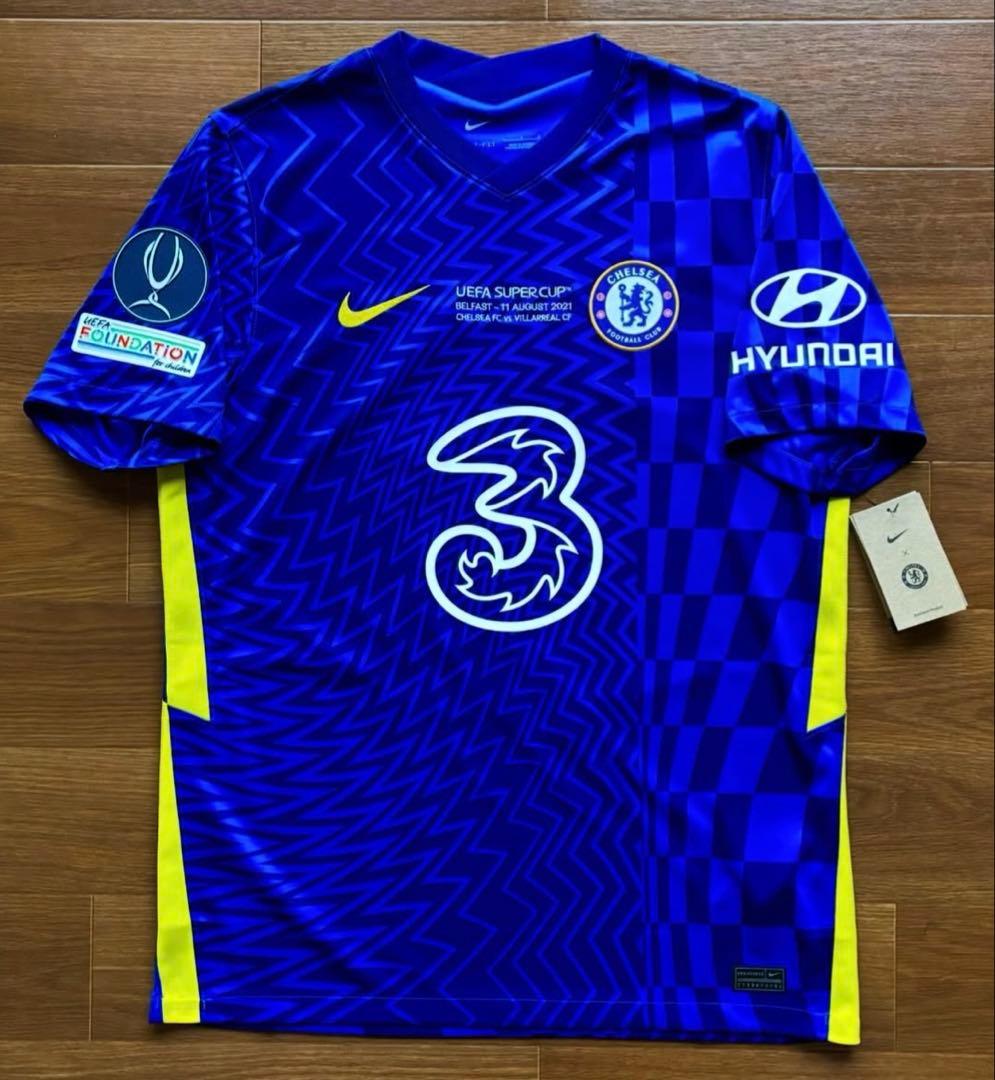 チェルシー 21/22 ホームユニフォーム カンテ UEFAスーパーカップ