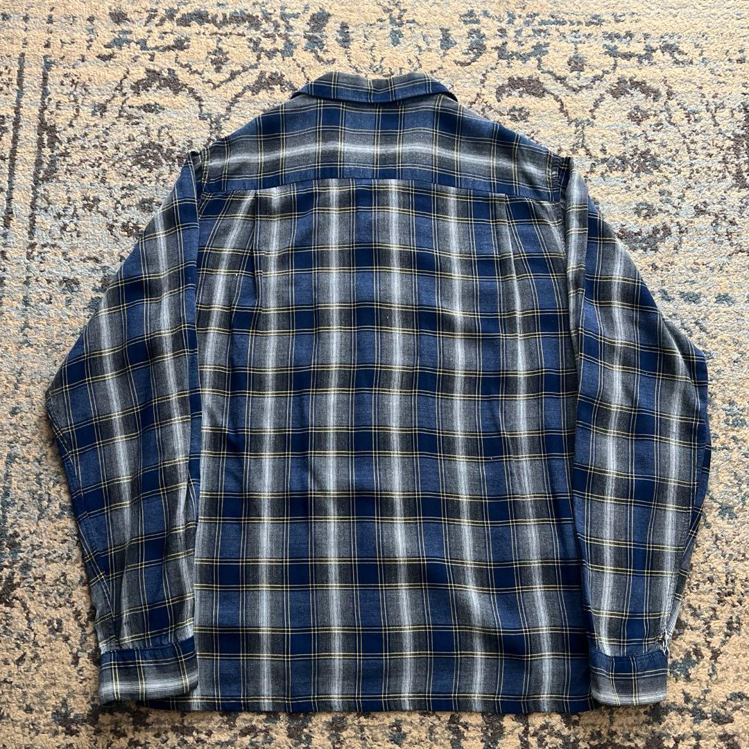 60s レーヨン シャツ オープンカラー ヴィンテージ 検 50s 40s - メルカリ