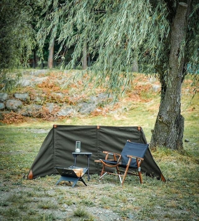 W.design works ダブルデザインワークス 陣幕 希少 脱着式反射板で極暖の反射熱を。カスタマイズ性も◎、焚き火陣幕 Rad