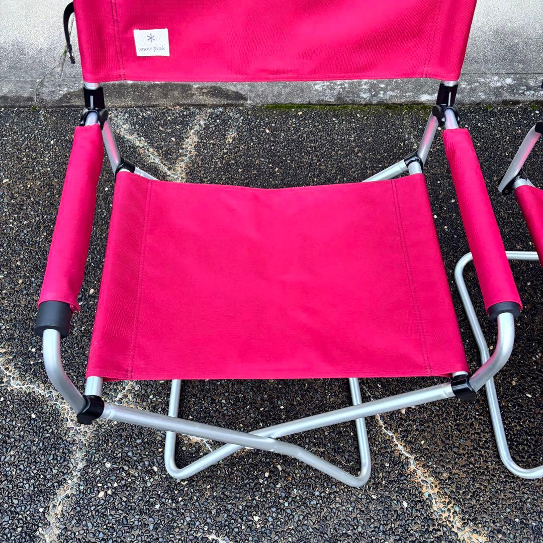ゆうぞう様専用 snow peak FDチェアワイド RD 2脚セット