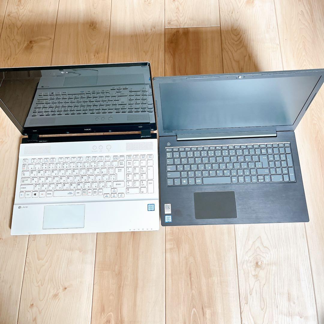 ジャンク ノートパソコン 4台 まとめ売り 部品取り用 起動不可 - メルカリ