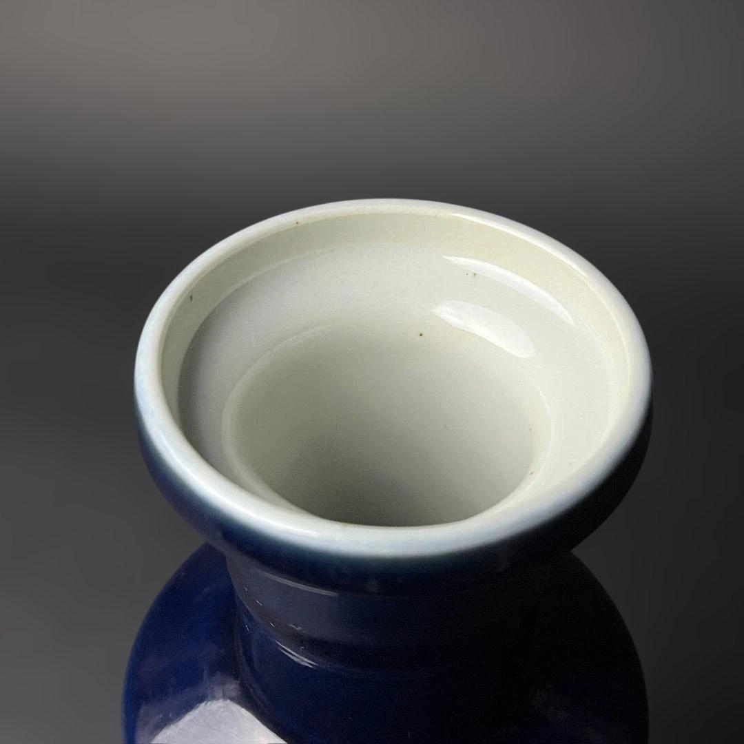 唐物 瑠璃釉棒槌瓶 大清康煕年製 款 中国美術 古玩 SH32 - メルカリ