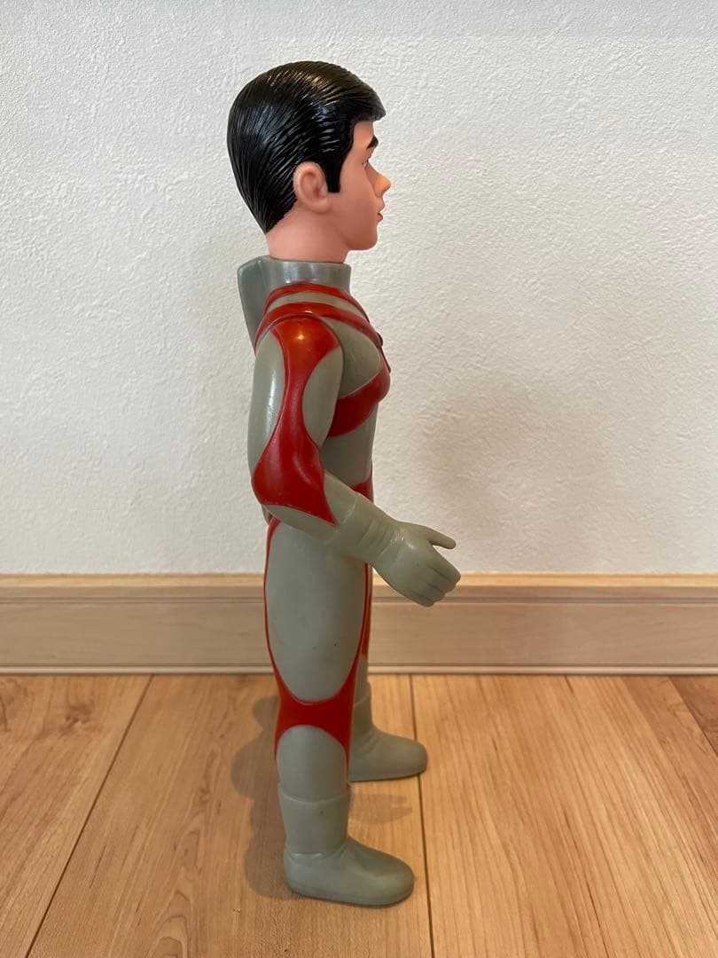 当時物 【ウルトラマンエースA 】面取れ マスク取れ ソフビ ブルマァク