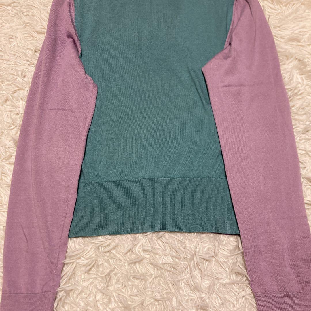 美品✨ドルチェアンドガッバーナ シルク100 ボウタイニット L DG金具