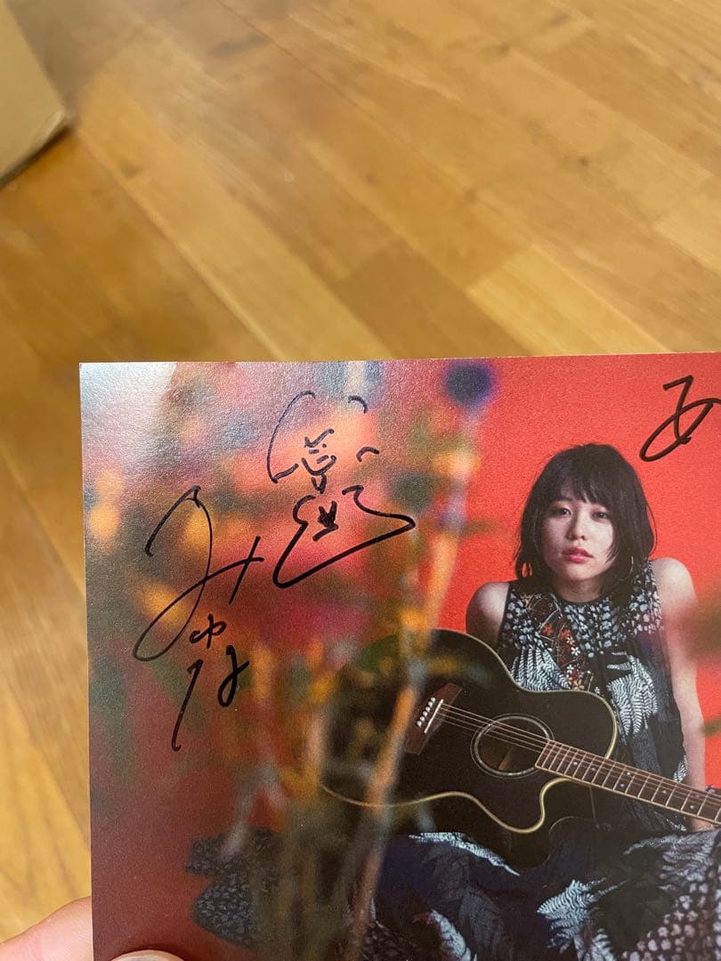 激レア　みゆな　2019年　直筆サイン入りポストカード　 シンガーソングライター