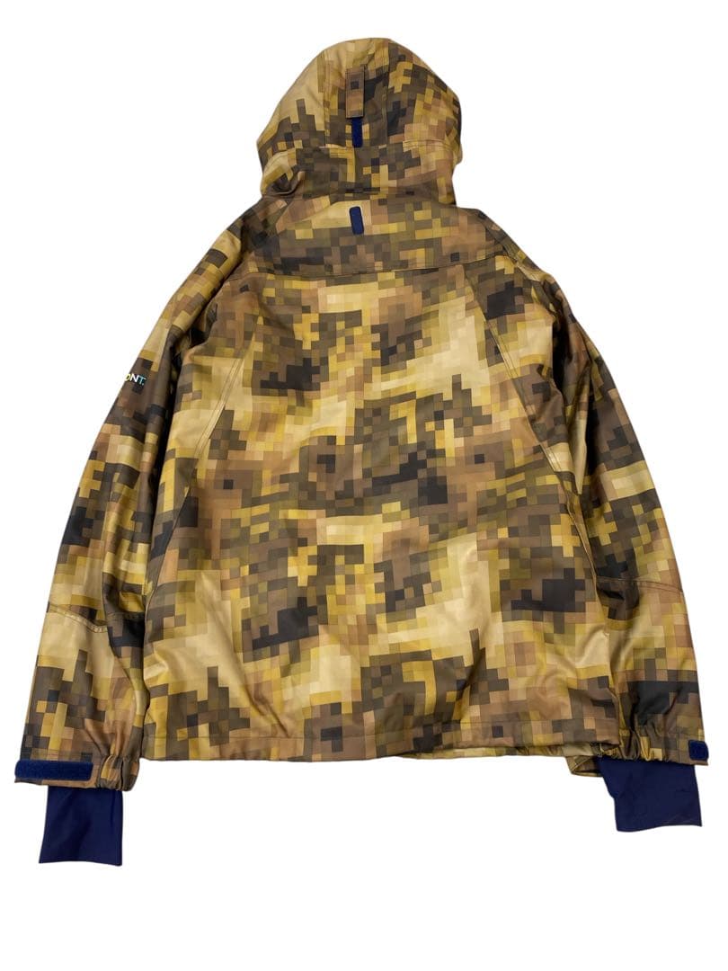 e1071☆PONTAPES 迷彩柄 上下スノーボードウェア XXL - メルカリ