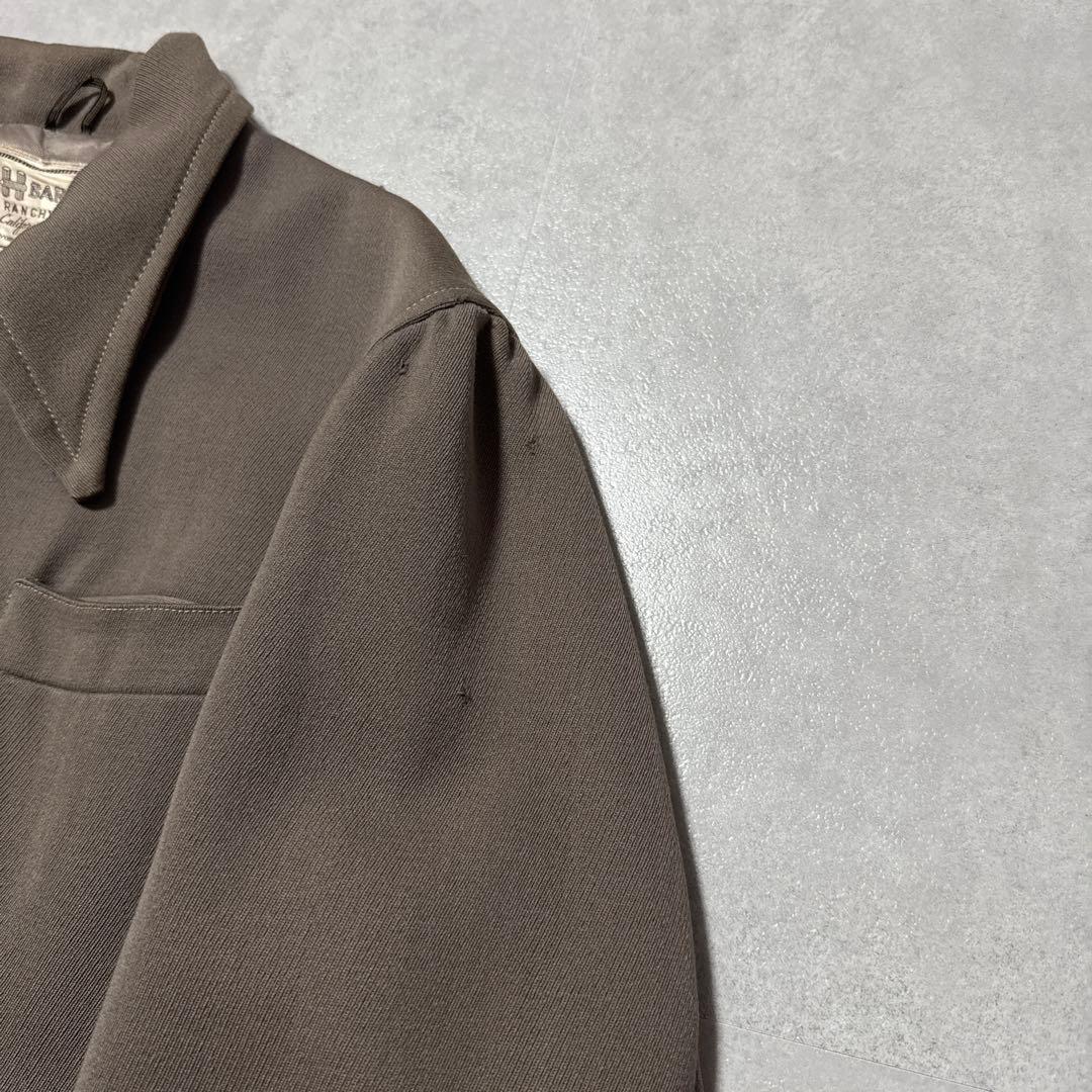 40s hbarc スポーツジャケット ギャバジャン vintage オメプリ - メルカリ