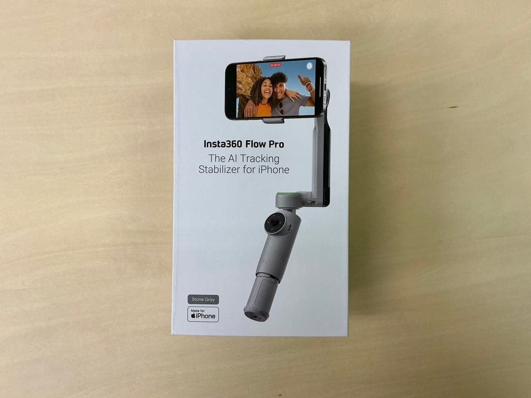 【美品】Insta360 Flow Pro ストーングレー Insta360 Flow Proを購入 - AI追跡ジンバル - Insta360公式ストア