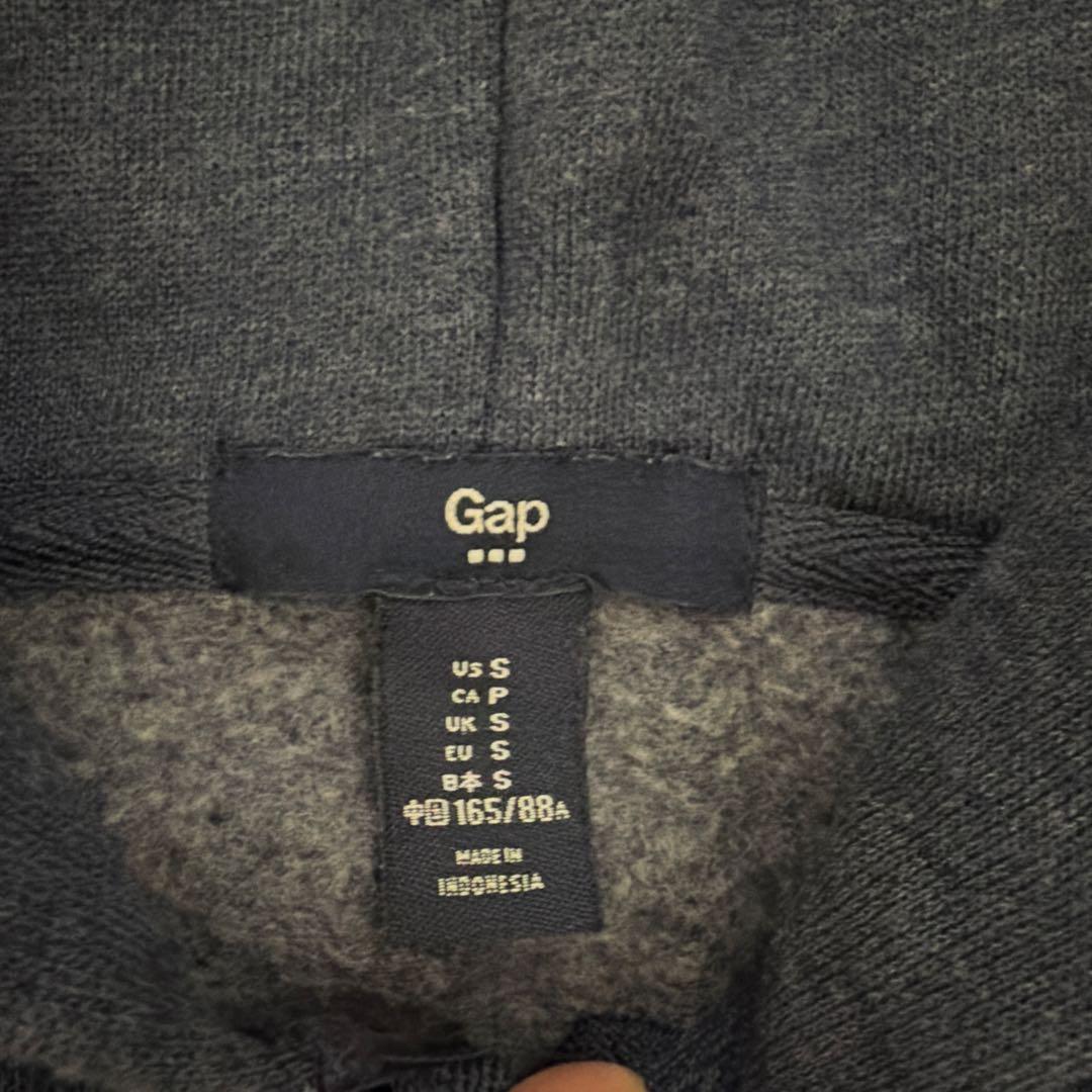 00s oldgap フェード ネイビー ピンク 短丈 ジップパーカー シティ