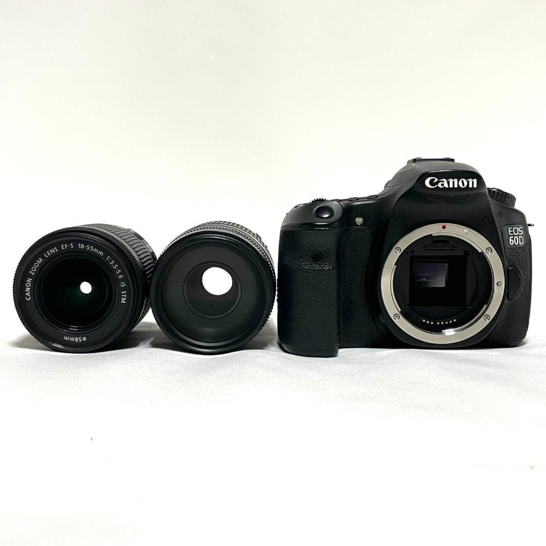 表現力を高めたい人へ❣️ Canon EOS 60D 超望遠ダブルレンズセット