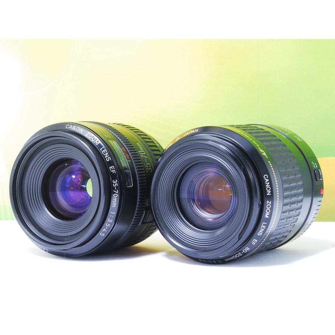 初心者おすすめ✨Canon kiss X7 ダブルレンズセット 一眼レフ 完動品