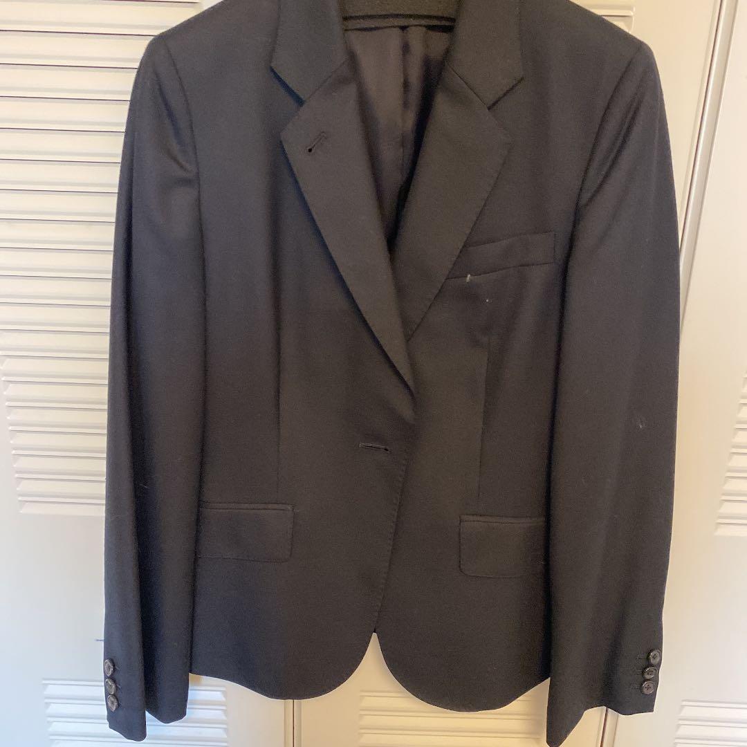 パンツスーツ 喪服・礼服】洗える防しわ北陸ジャガード使いストレッチパンツスーツ