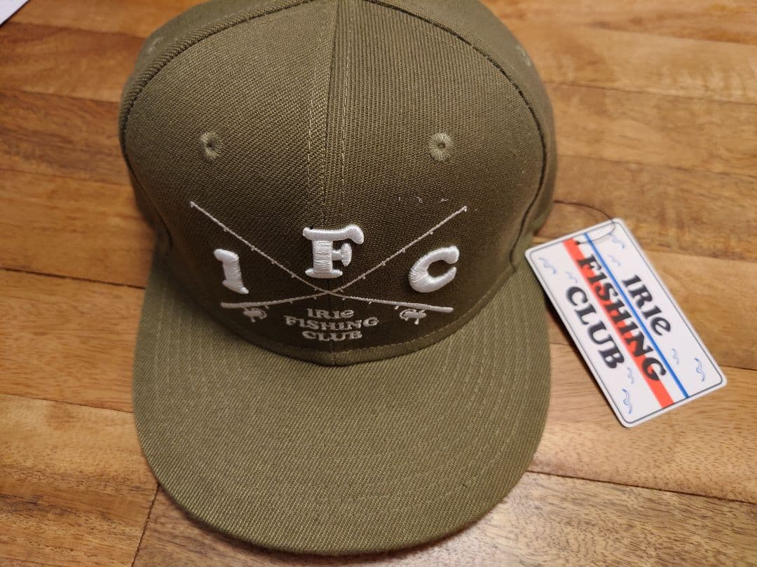 Irie Fishing Club キャップ オリーブ　釣具のPOINT Irie Fishing Club キャップ オリーブ 釣具のPOINT Irie Fishing Club