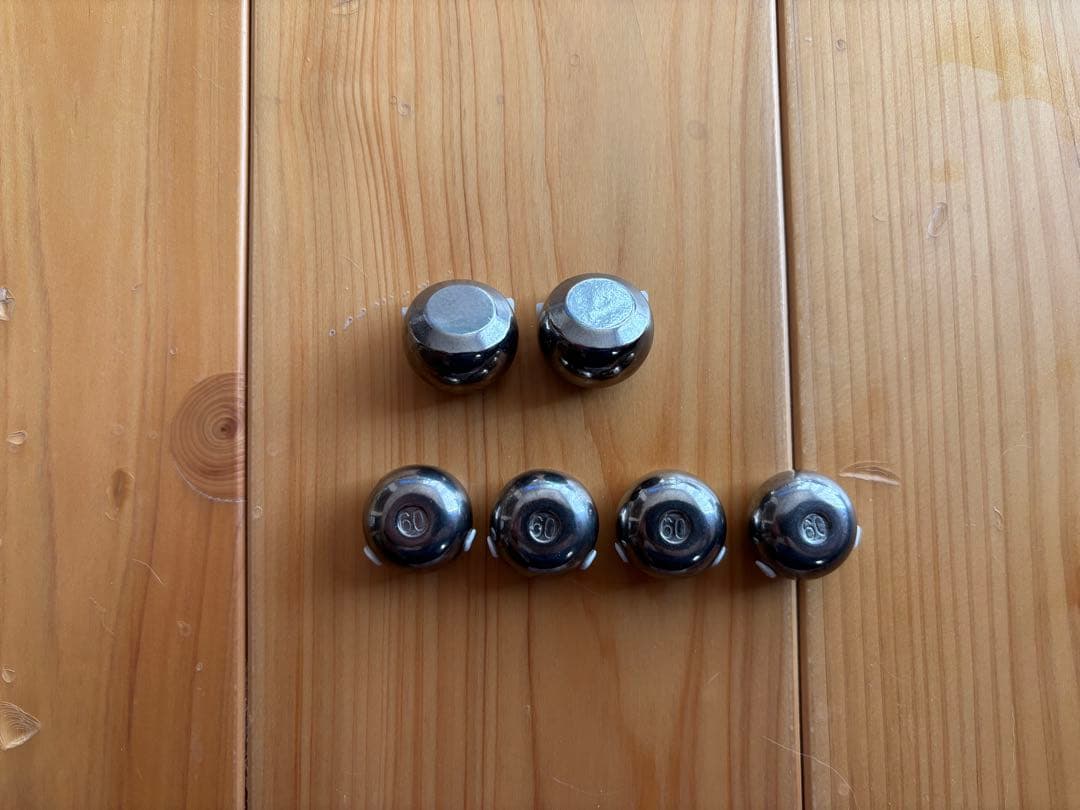 C*o様 タイラバヘッド タングステン 60g×4 80g×2