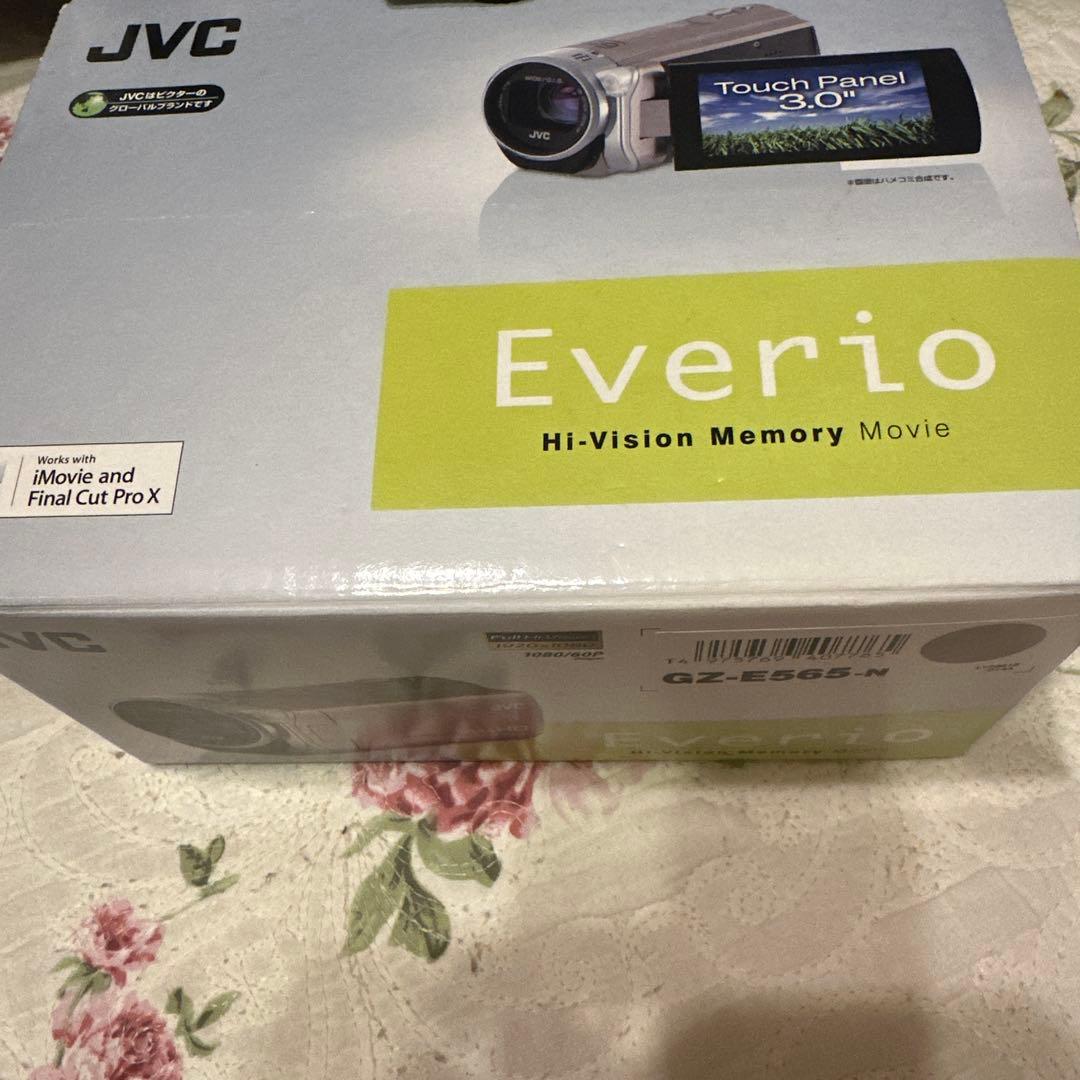 JVC Everio GZ-E565 ハイビジョンメモリームービー セット