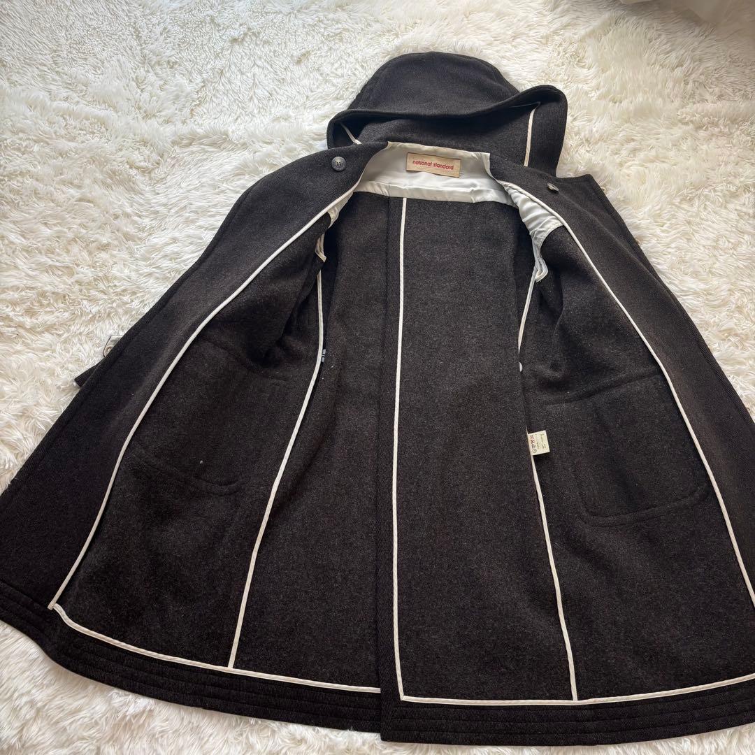 希少☆national standard ダッフルコート ダークグレー
