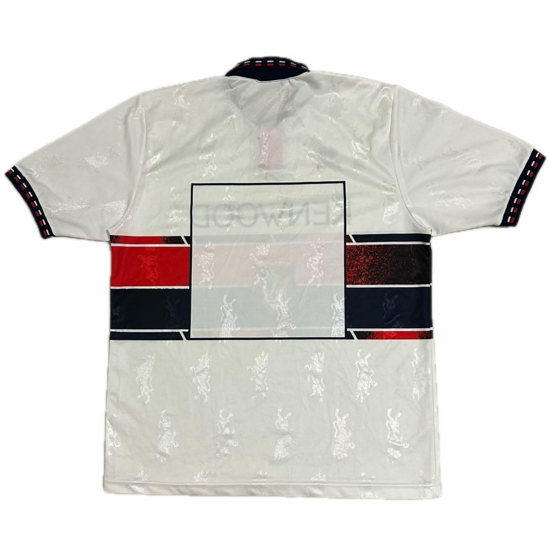 94/95 ジェノア ユニフォーム GENOA ゲームシャツ 三浦知良 90s