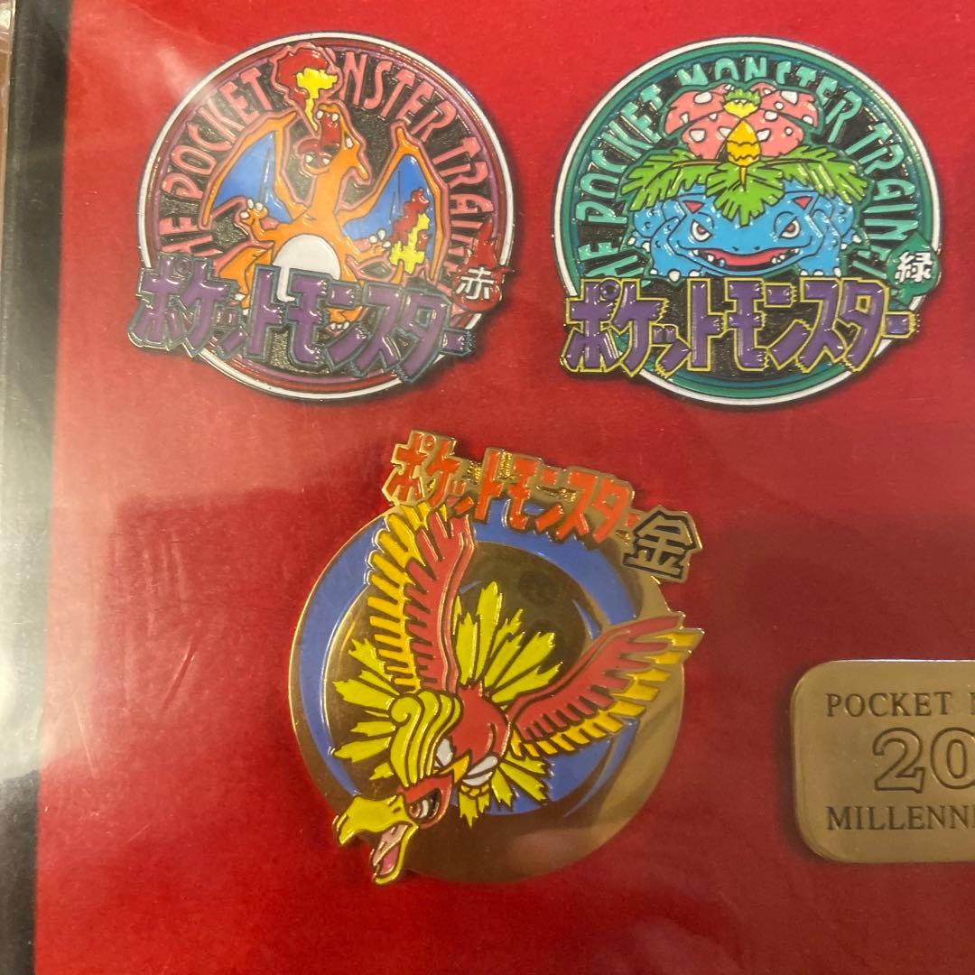 新品]ポケットモンスターミレニアムバッジ2000年 - メルカリ