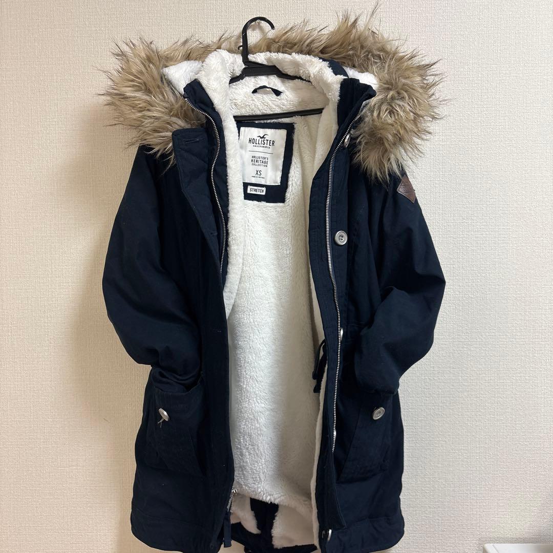 Hollisterダウンジャケット - メルカリ