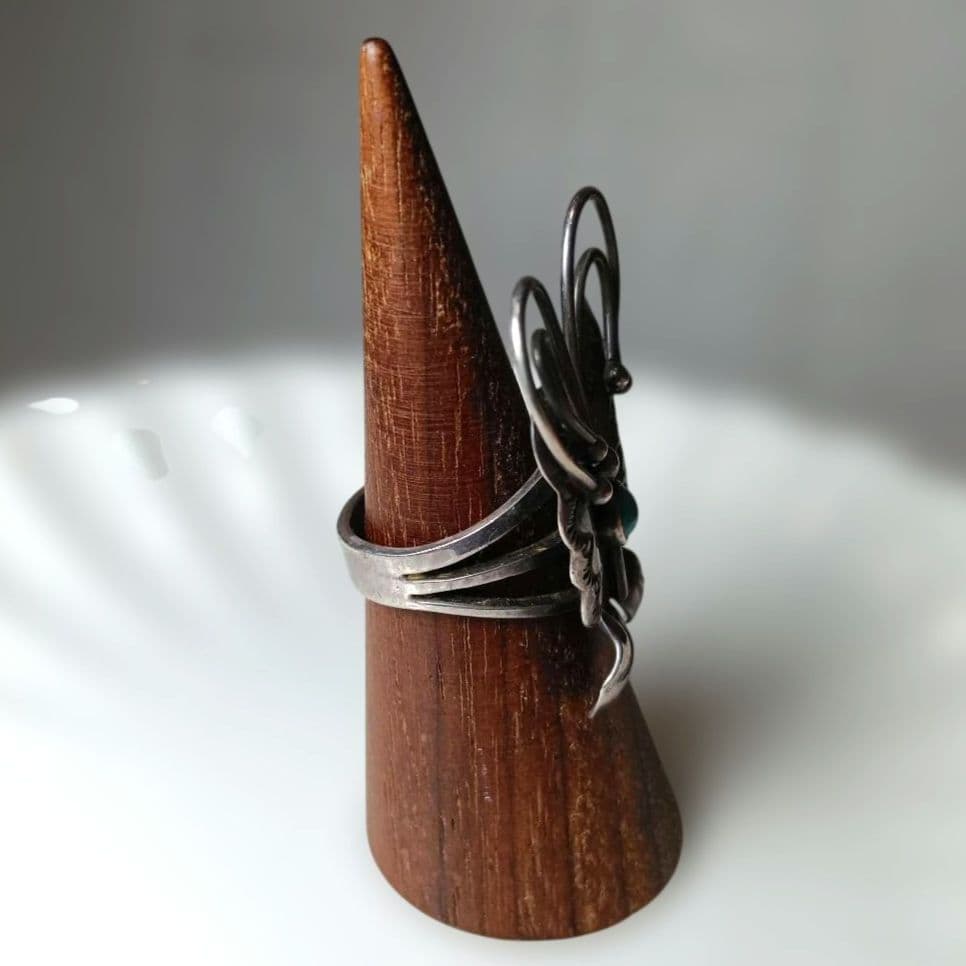 Needles Geraldine Yazzie NAVAJO リング パピヨン - メルカリ