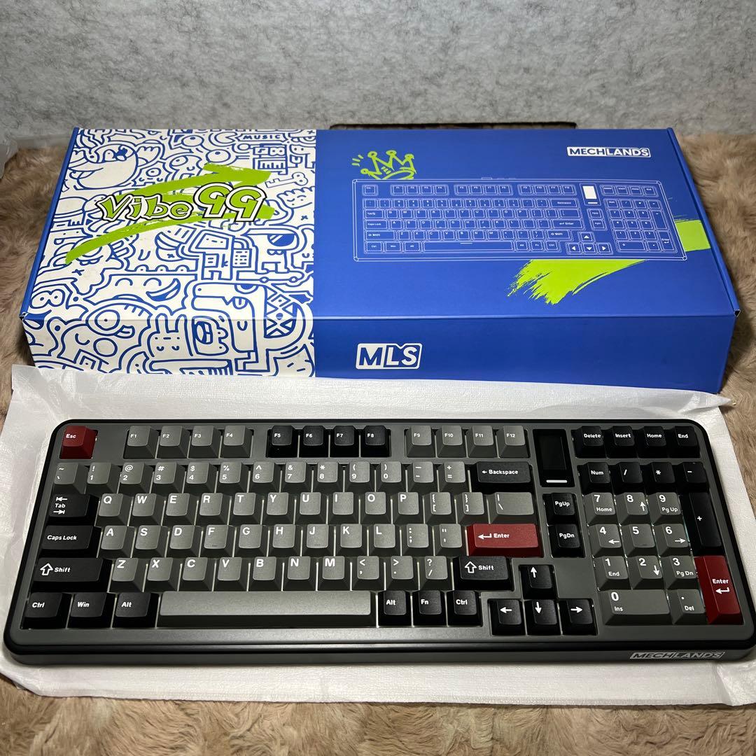 MechLands Vibe99 ワイヤレスゲーミングキーボード Amazon.com: MechLands Vibe99 Wireless Gaming Keyboard with 1.06
