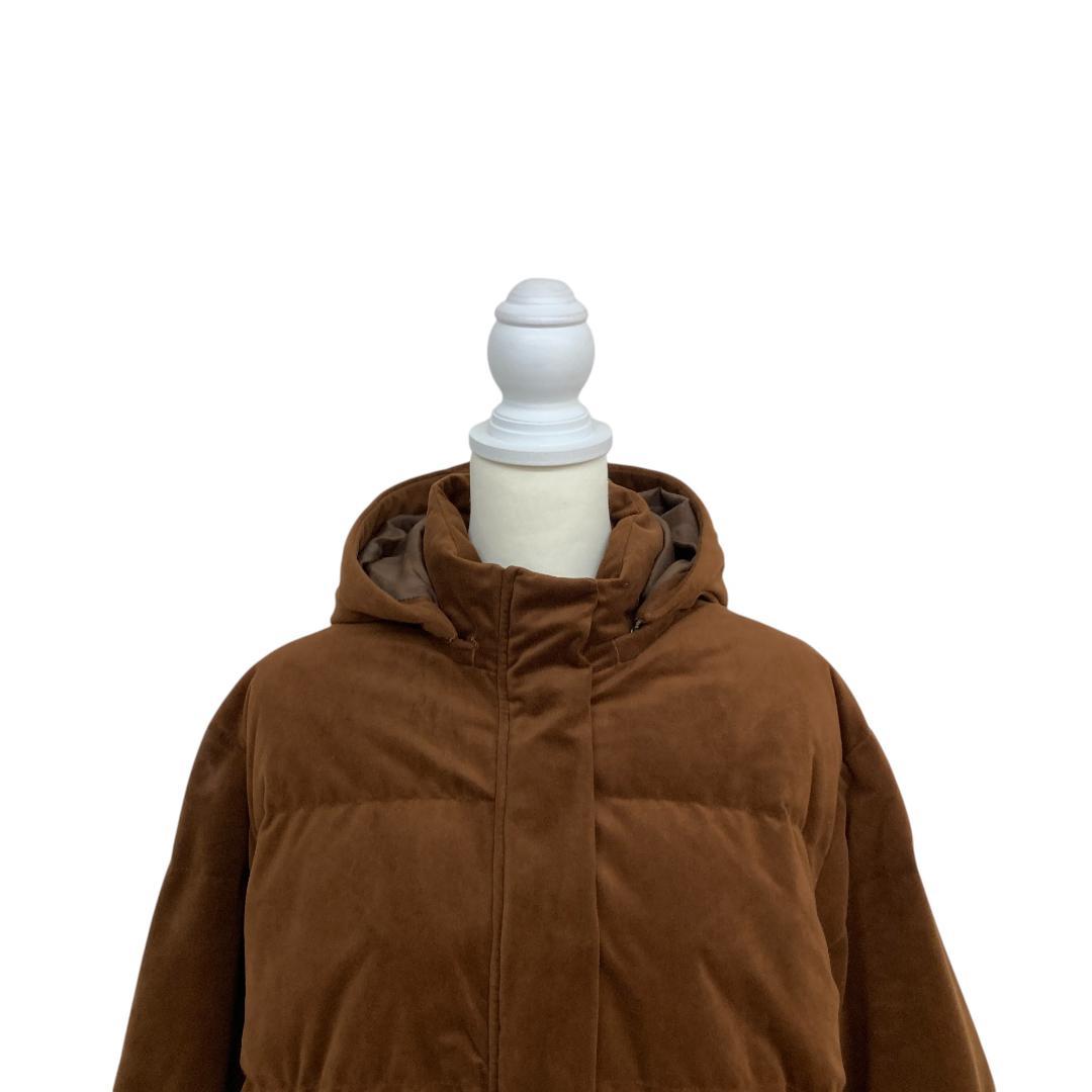 ungrid アングリッド ブラウン ダウンジャケット S - メルカリ