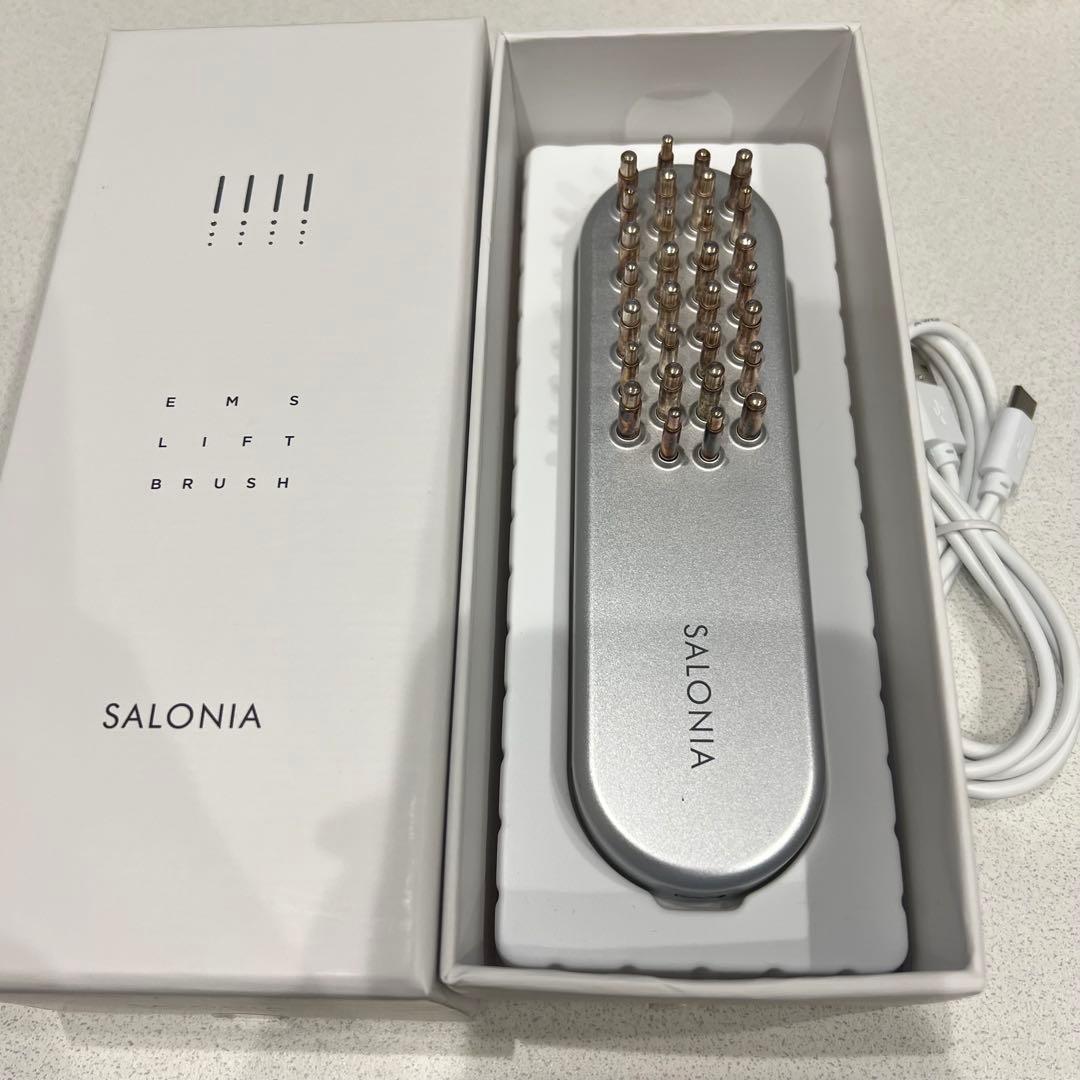 サロニア 美顔器 EMS リフトブラシ SALONA SAL22206SL SALONIA（サロニア） emsリフトブラシ sal22206sl 美顔器 ems フェイス