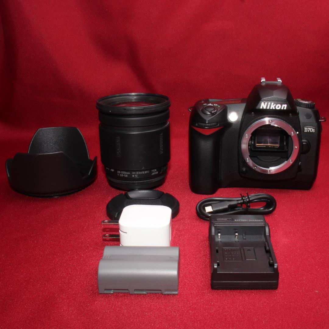 ✨スマホに転送セット付き✨❤️Nikon D70s 近遠対応レンズセット
