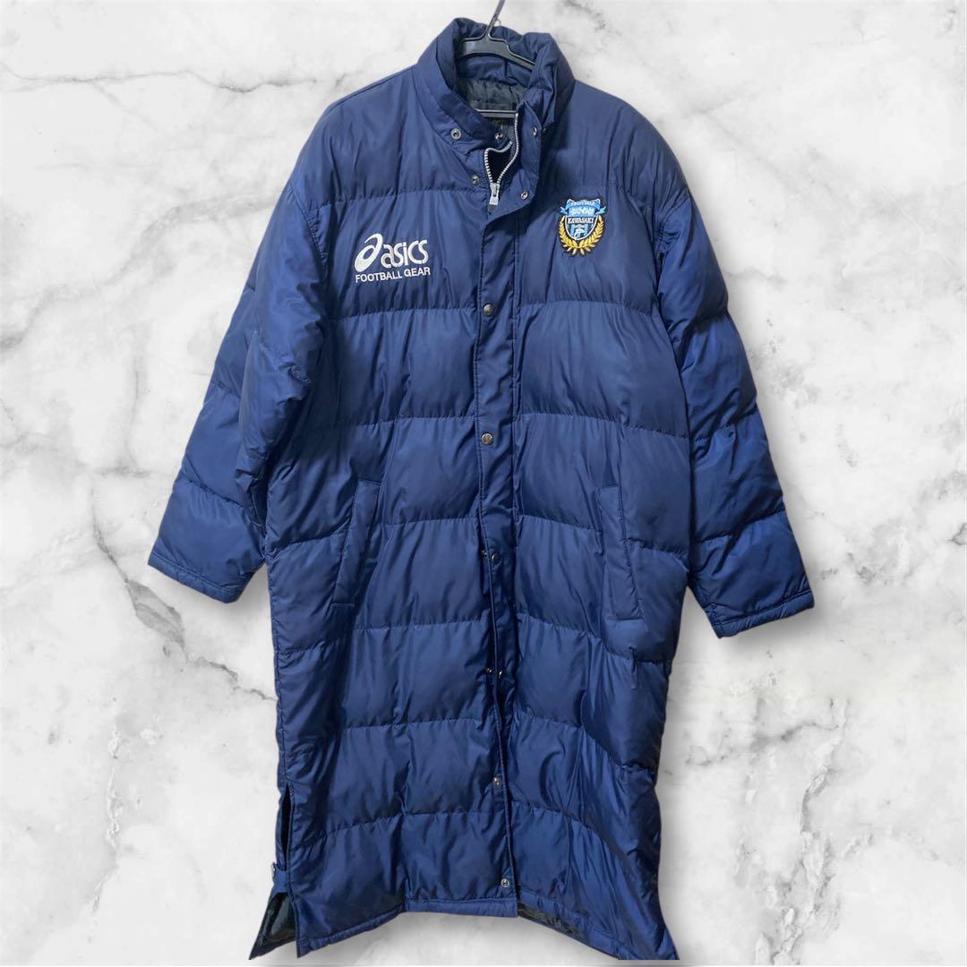 非売品】川崎フロンターレ ベンチコート アシックス - メルカリ
