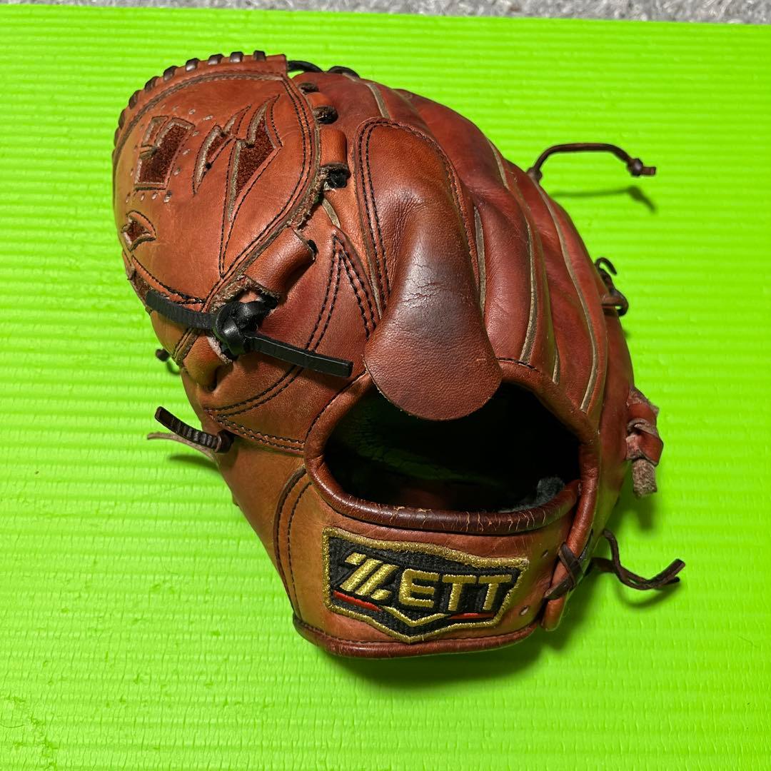 ZETT プロステイタス　硬式用　左投手　グラブ　甲子園モデル ゼット（ZETT） 野球 硬式グラブ 外野手用 メンズ プロステイタス