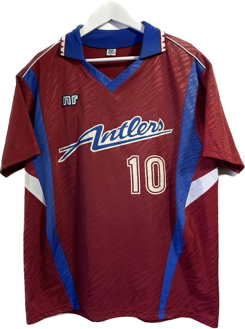 J発足前 ジーコ 鹿島アントラーズ 背番号10 ユニフォーム 92-93 カップ