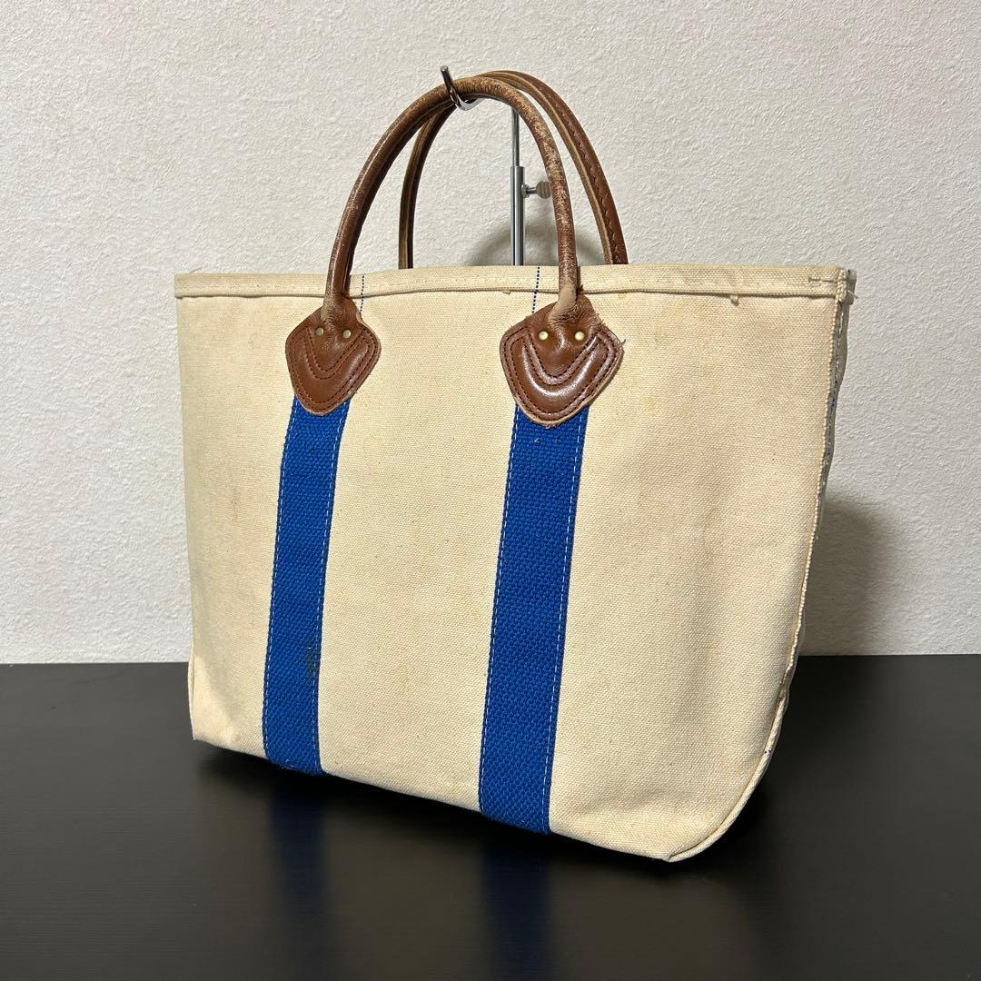 80s L.L.Bean エルエルビーン ビーントート レザーハンドル