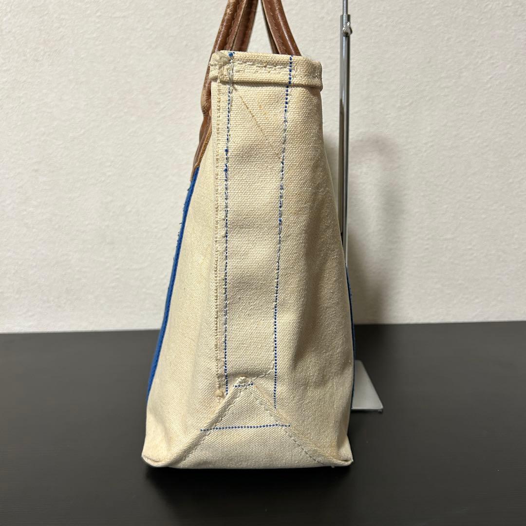 80s L.L.Bean エルエルビーン ビーントート レザーハンドル