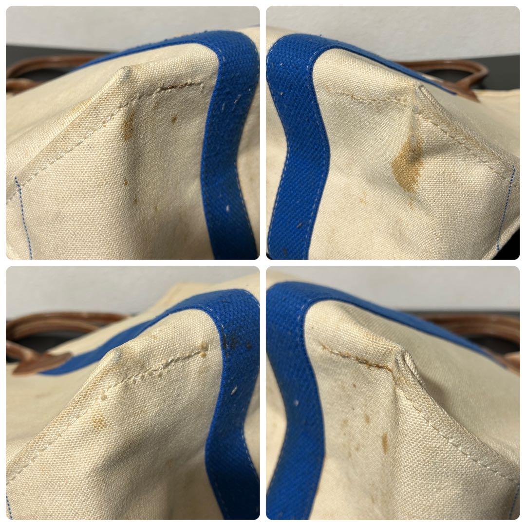 80s L.L.Bean エルエルビーン ビーントート レザーハンドル