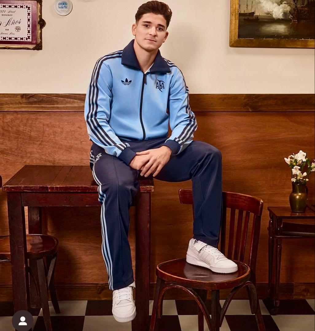 adidas originals アルゼンチン代表 50周年記念トラックトップ - メルカリ