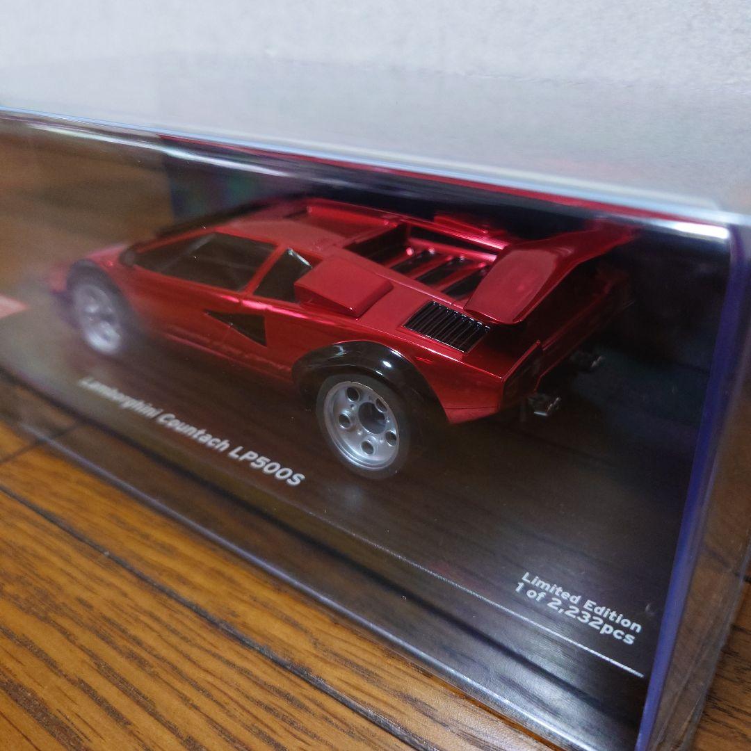 ★京商ミニッツボディ カウンタックLP500S クロームレッド