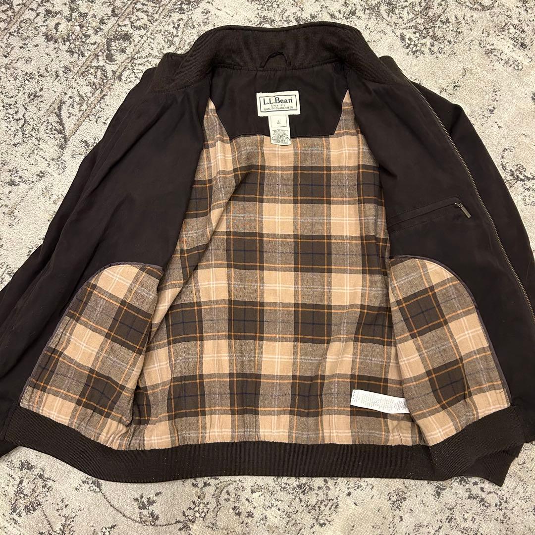 L.L.Bean Jacket 90s ブルゾン ピーチスキン スエード　短丈