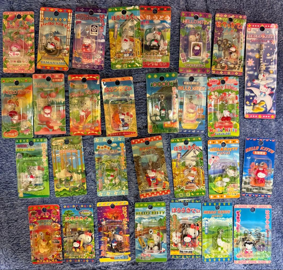 キティー　ご当地　ファスナーマスコット　レアもの多数