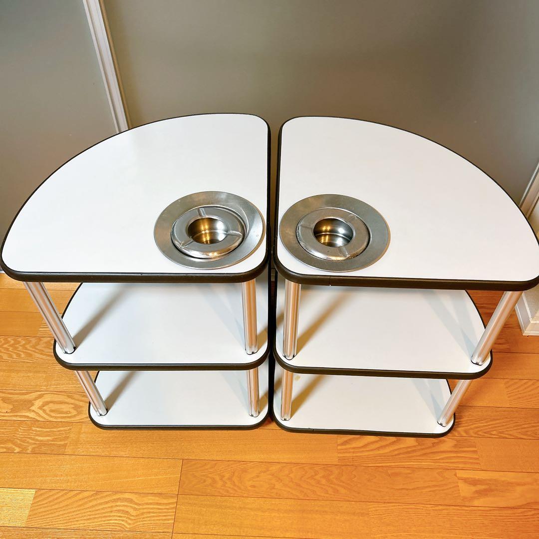 麻雀　麻雀卓用　サイドテーブル　灰皿付き　2点セット 楽天市場】【2個セット】 麻雀 サイドテーブル テーブル 麻雀サイド