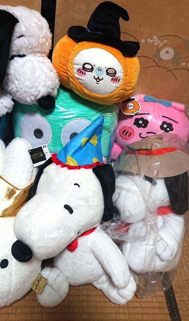 爆破週末セール！！ちいかわミッフィースヌーピーハンギョドントム等まとめ売りセット