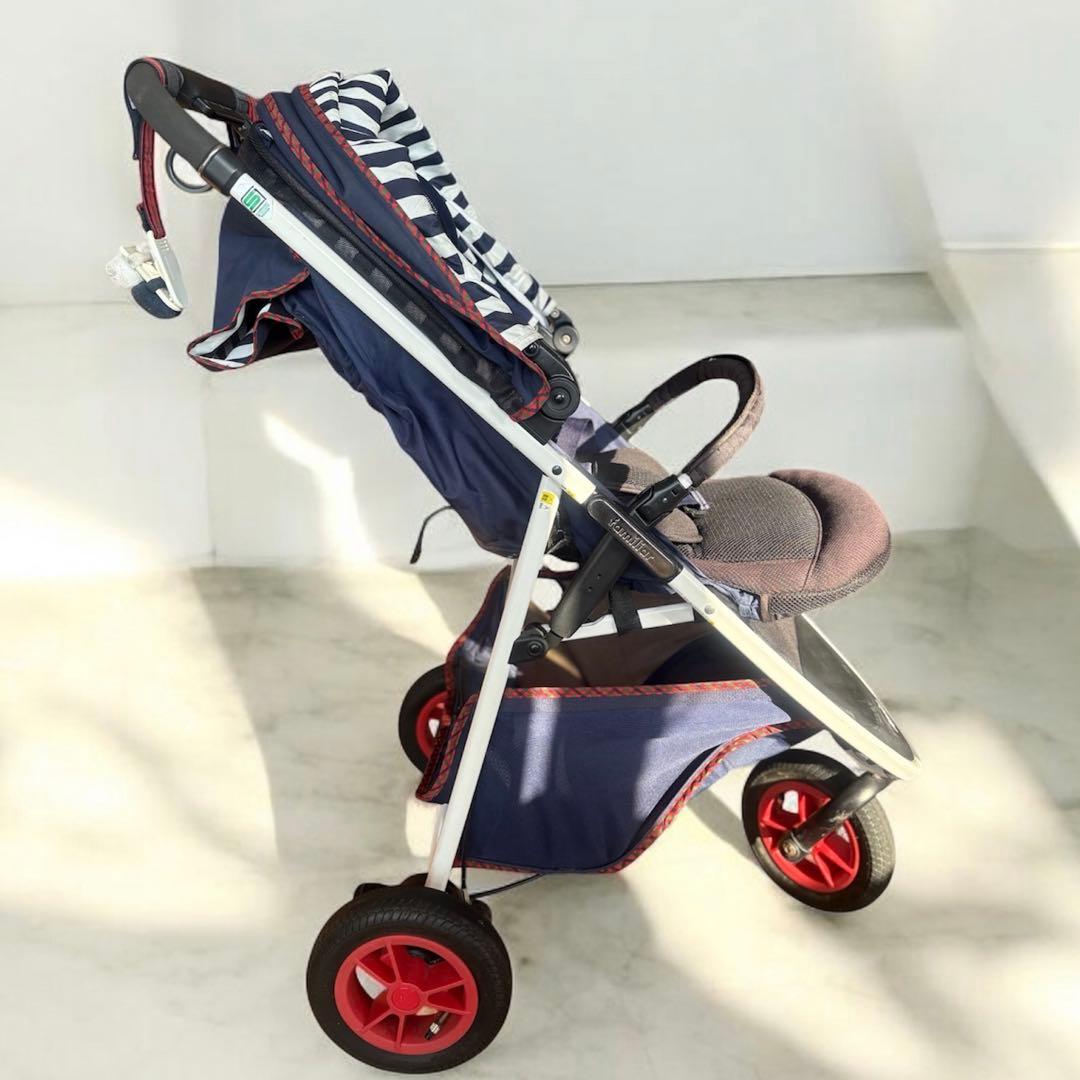 美品】限定ピジョン ベビーカー ランフィリノン ピンク