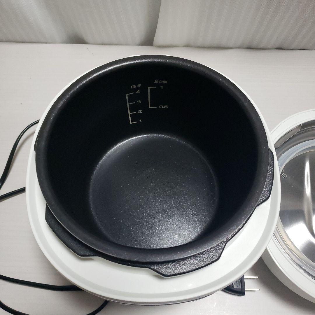 ニトリ 時短でらくらく調理 電気圧力鍋（2L IN03ホワイト） - メルカリ