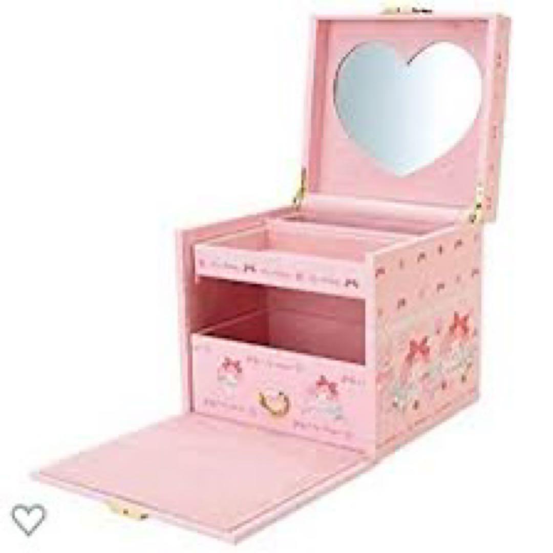マイメロディ　コスメボックス　美品　ジュエリーボックス