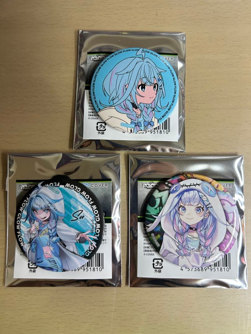 FLOW GLOW's MIXTAPE 01 缶バッジ 水宮枢 3点セット - メルカリ